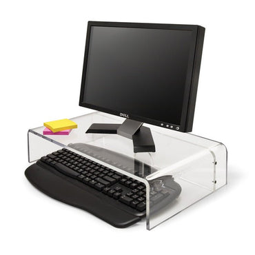 Deluxe Acrylic Monitor Stand - Braeside Displays