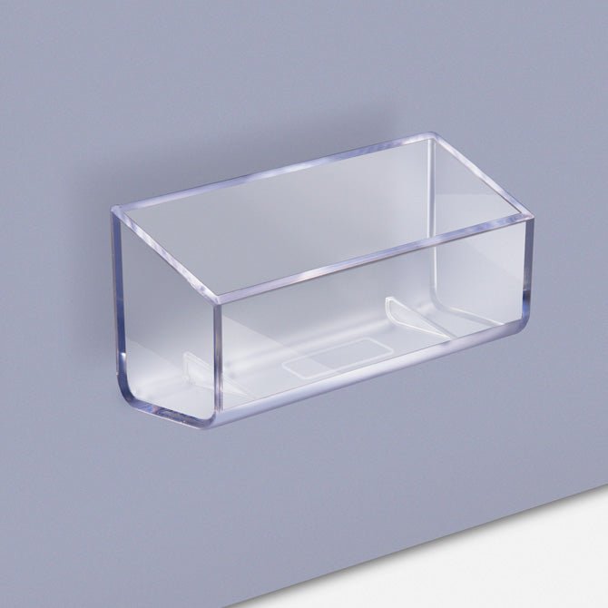 DELUXE CLEAR BUSINESS CARD HOLDER - Braeside Displays