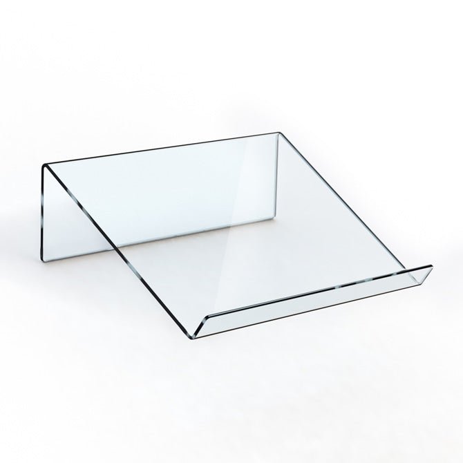 ECONOMY BOOK STAND, CLEAR ACRYLIC - Braeside Displays