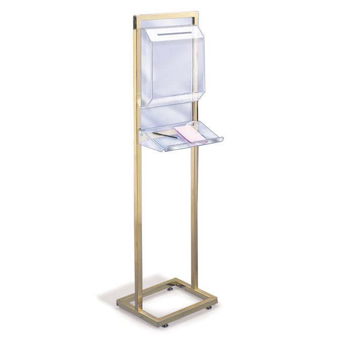 Frame Mounted Add-On Ballot Box - Braeside Displays