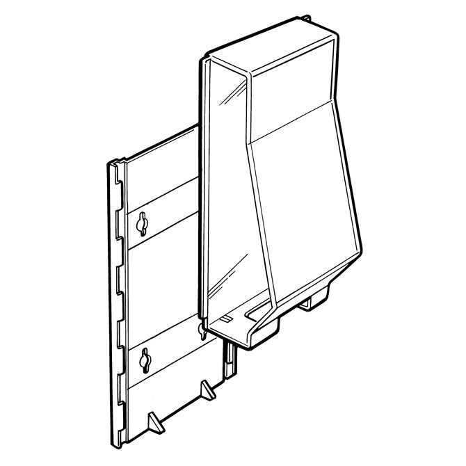 GRAVITY-FED OUTDOOR TRI-FOLD HOLDER - Braeside Displays