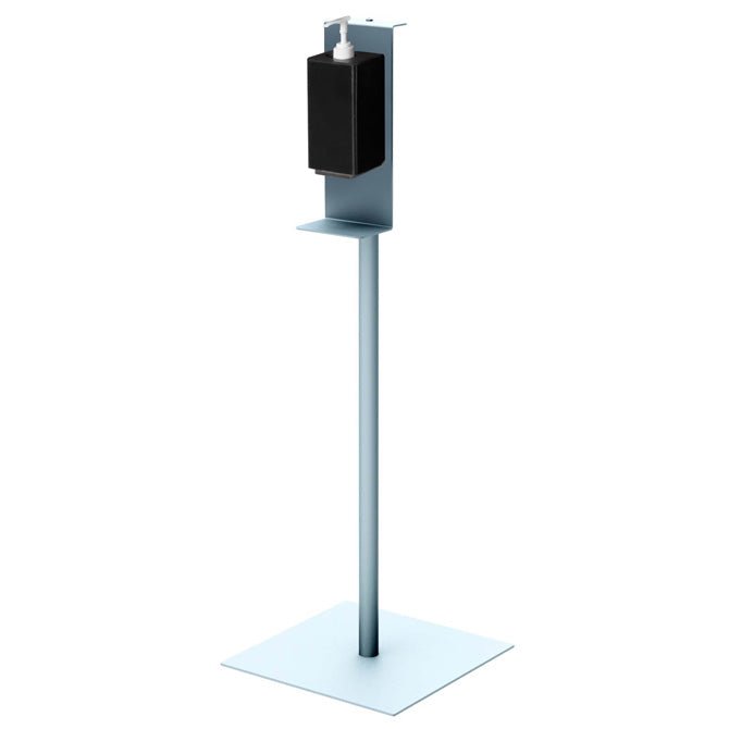 Hand Sanitizer Floor Stand - Braeside Displays