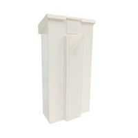 HINGED LID OUTDOOR TRI-FOLD HOLDER - Braeside Displays