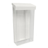 HINGED LID OUTDOOR TRI-FOLD HOLDER - Braeside Displays