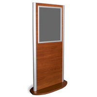 Kensington Information Kiosk with 22" x 28" Poster Frame - Braeside Displays