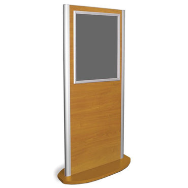 Kensington Information Kiosk with 22" x 28" Poster Frame - Braeside Displays