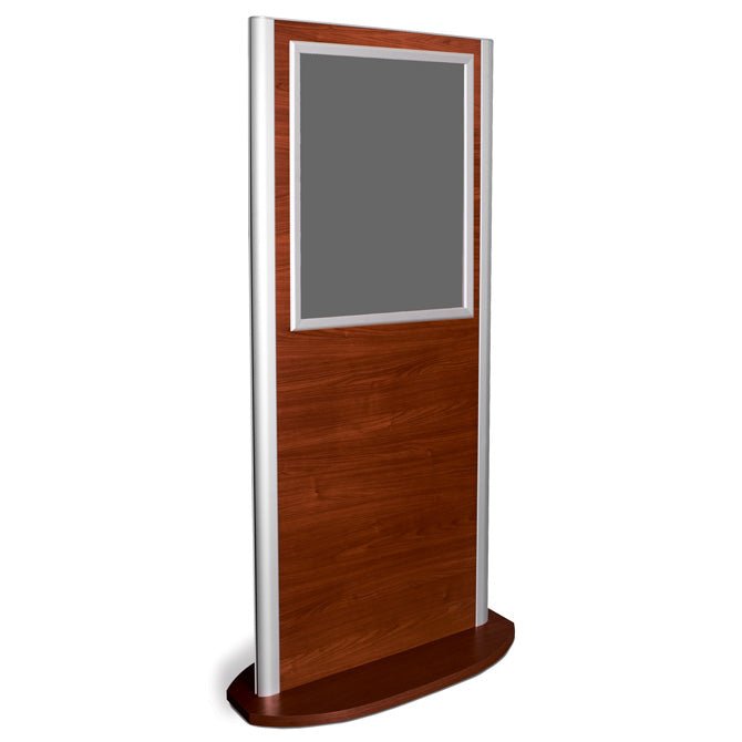 Kensington Information Kiosk with 22" x 28" Poster Frame - Braeside Displays