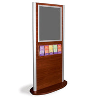 Kensington Information Kiosk with Poster Frame and Literature Holder - Braeside Displays