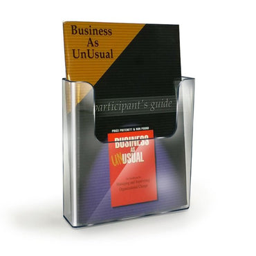 MEDIUM UPRIGHT BROCHURE HOLDER, 5-7/8"W - Braeside Displays