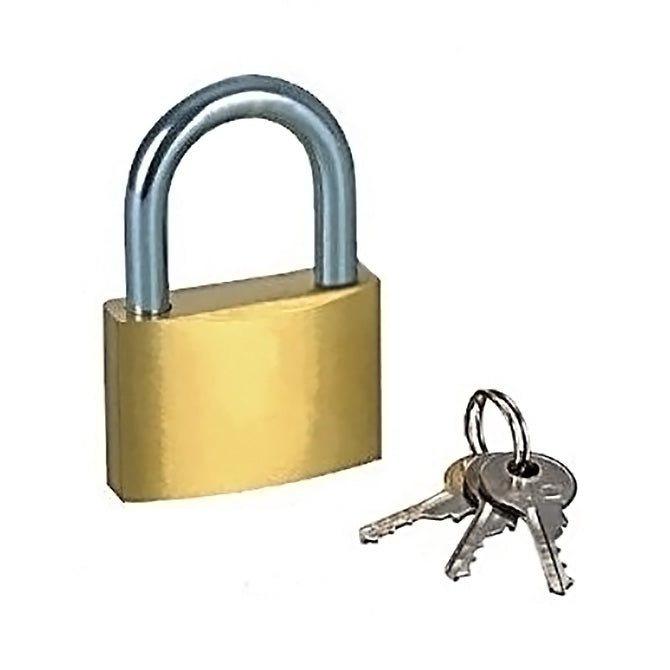 Mini Brass Padlock - Braeside Displays