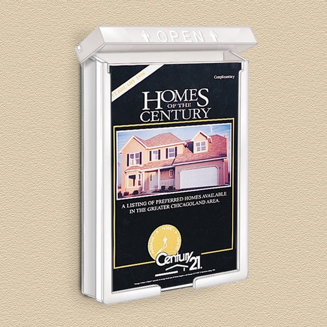 OUTDOOR SELL SHEET LITERATURE HOLDER - Braeside Displays