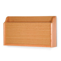 SINGLE POCKET WOODEN WALL MOUNT X-RAY HOLDER - Braeside Displays