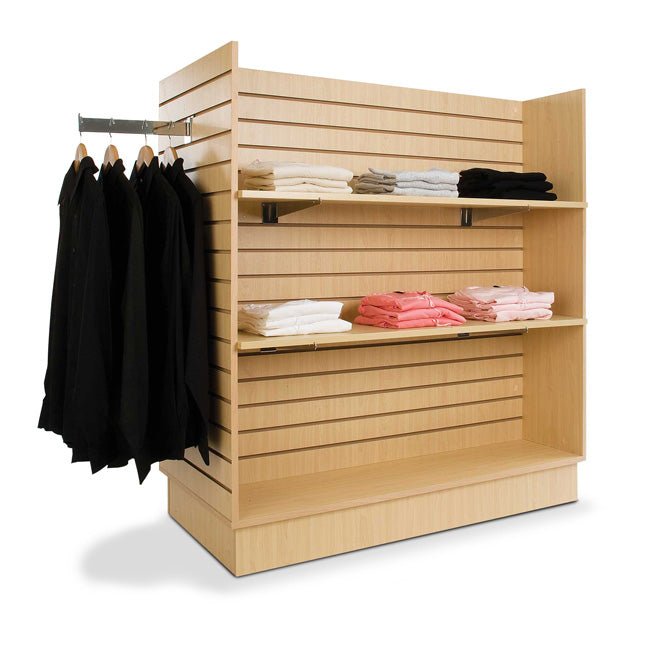 Slatwall Gondola Merchandiser - Braeside Displays