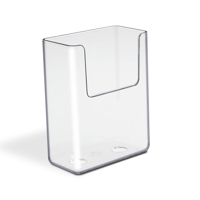 SMALL UPRIGHT BROCHURE HOLDER, 2-3/4"W - Braeside Displays